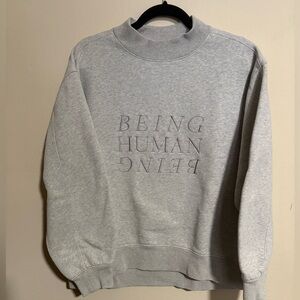 Everlane Light Gray Turtleneck Sweater